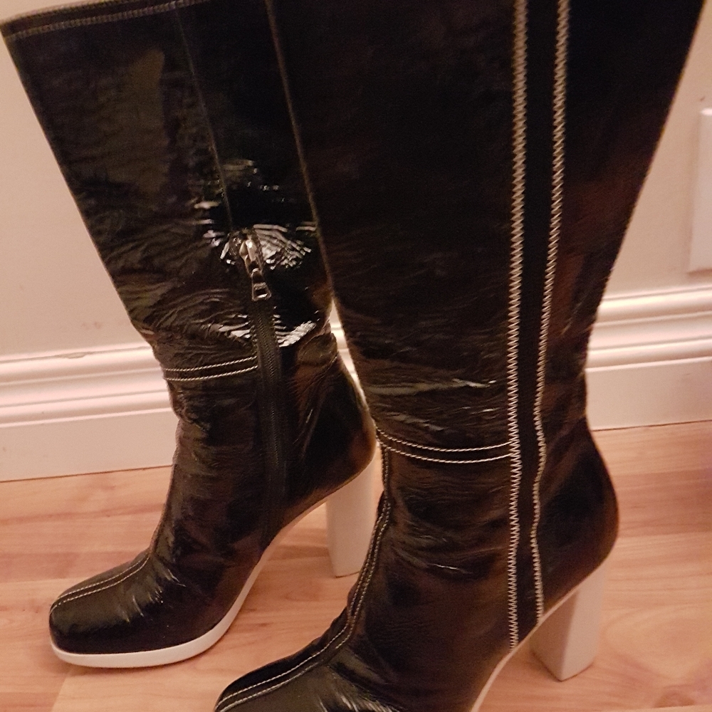 Prada boots size 34 1/2 - Picture 2 of 7